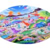 Puzzle pentru Copii, Indiggo®, Model Dinozauri, 150 de Piese, cu Cutie pentru Depozitare, din Carton Rezistent, Educativ si Distractiv, Dezvolta Atentia si Concentrarea, 5 ani+, Multicolor