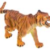 Figurina Animal Salbatic, Tigru, din Plastic, Model Realistic, Ideala pentru Colectionari, Dimensiune 9x19x6cm, Indiggo®, 3ani+, Multicolor