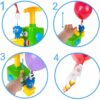 Jucarie Interactiva pentru Copii, Lansator de Baloane, Vehicule in Miscare, 12 Baloane Incluse, 3 ani+, Indiggo, Multicolor