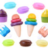 Set de Joaca, Sweet Ice-Cream, Include 18 Piese, Conuri Inghetata, Briose, Inghetata pe Bat, Fursecuri, Stimuleaza Imaginatia si Creativitatea, Indiggo, 3ani+, Multicolor