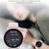 Ceas SmartWatch SmartVIBE™ KFIT,1.3" FULL Touch Display, 24/7 Monitorizare Ritm Cardiac si Tensiune Arteriala, Notificari Apeluri/Social Media, Gold Edition