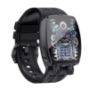 Ceas Smartwatch AMOLED GTR™ X eSport Edition, Apel Bluetooth HD One Touch, 1.8” Sapphire Ultra-Clear, Multi Sport, 24/7 Ritm Cardiac, Somn, SpO2, Control Muzica/Photo, Notificari, Lamp Mode, Curea Silicon Moon Black