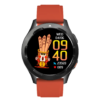 Ceas Smartwatch FW5™FIT Apel Bluetooth HD, 1.32” Infinity Touch, AI Asistent Vocal, NFC Acces Control, Termometru, Muzica BT, 24/7 Fitness Tracker, Ritm Cardiac, SpO2, Somn, Calorii, DIY Dial, Curea Silicon, Fusion Red