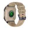 Ceas Military Smartwatch G55™ WATCH 1.85” UltraVision, Apel Bluetooth, AI Asistent Vocal, Anti-Shock, Music Player, Multi Sport, Monitorizare ECG/HR/Somn/SpO2, Notificari, Meteo, Control Foto, Curea Silicon, Panama Brown