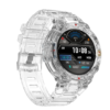 Ceas Military Smartwatch DT™ WA5CH 1.45” AMOLED Always ON Display, Apel Bluetooth, GPS Tracking, Busola, AI Asistent Vocal, 150+ MultiSport, Monitor Sanatate, 550mAh Baterie, Anti-Impact, Limba Romana, Curea Silicon, Transparent Ghost